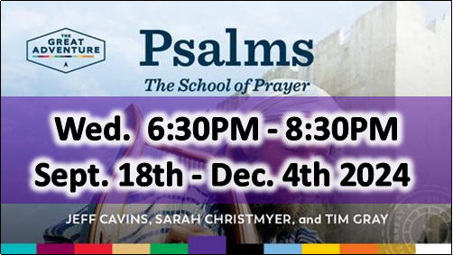 PSALMS (Wed. PM)