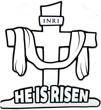 "He is Risen" Magnet